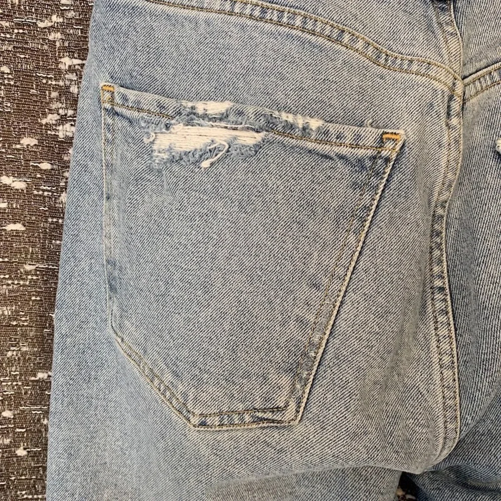 Citizens of Humanity  JOLENE High Rise Jeans Distressed Button Fly Women's 25‎